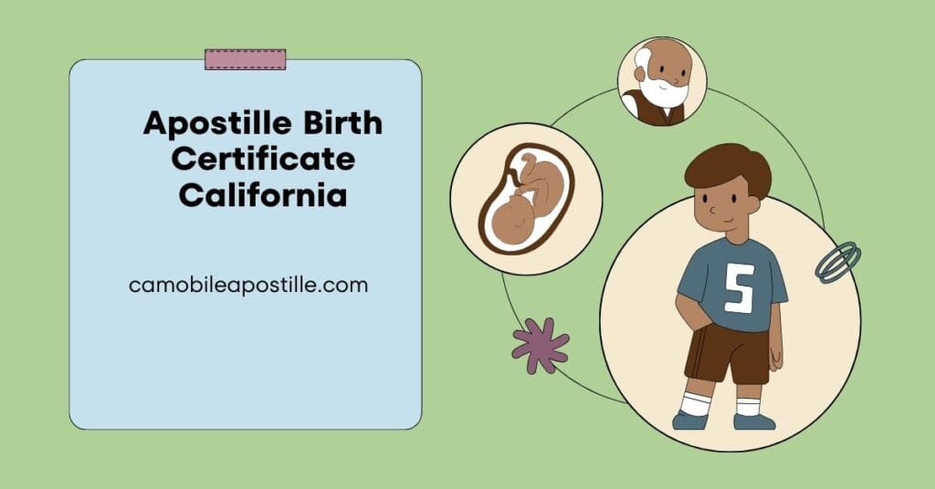 Apostille Birth Certificate California